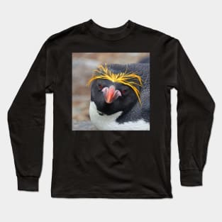 Macaroni penguin nesting Long Sleeve T-Shirt